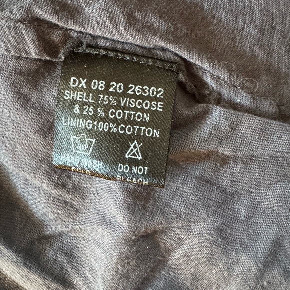 Bundle 3 for $10 DIDI gray patchwork beaded wrap top. - Picture 9 of 15